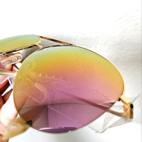 Victoria Beckham AVIATOR SUNGLASSES lightweight - Picture 13 of 14